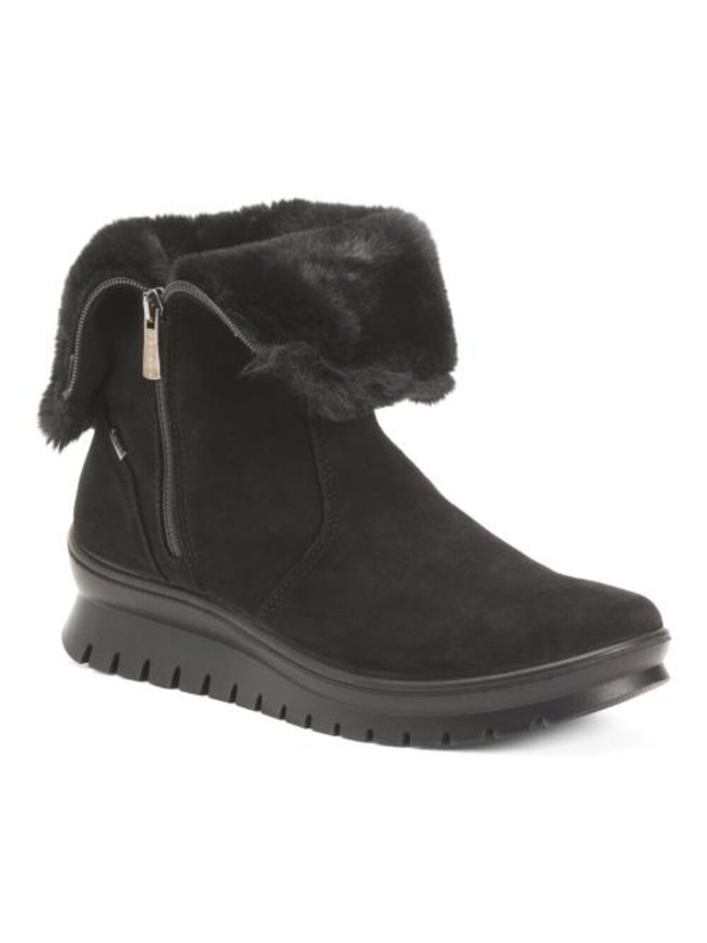 IGI&CO Made In Italy Suede Booties With Warm Lining